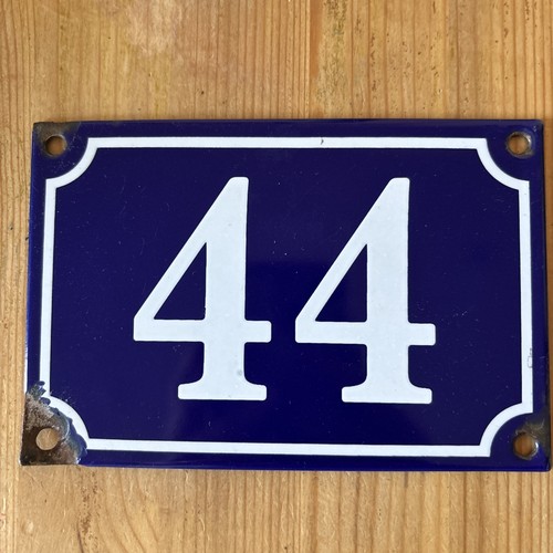 Vintage french enamel house - french,