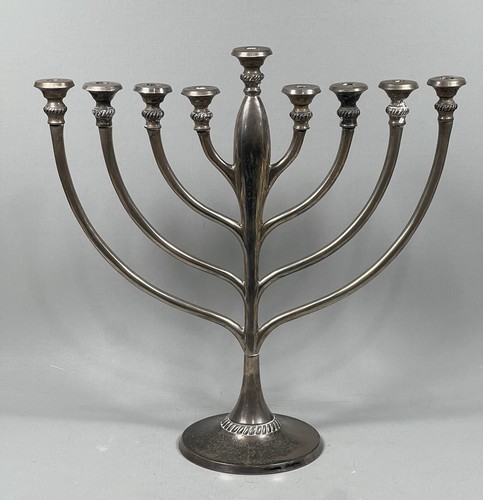Pottery barn menorah large - pottery, 12"