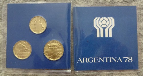 Argentina 1978 world cup coins - argentina,