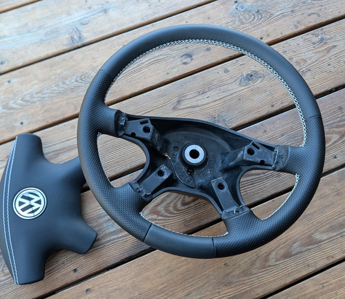 New leather steering wheel for - leather,