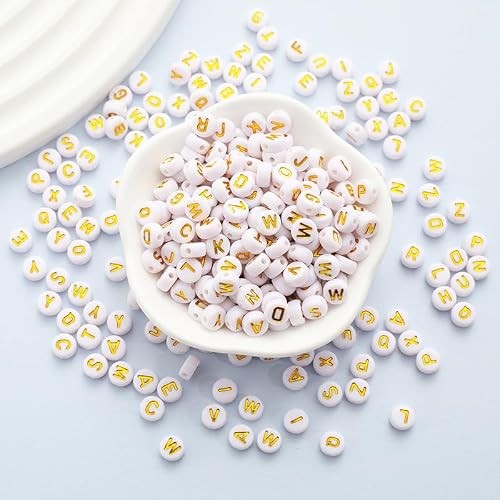 Herzwild gold letter beads - herzwild,