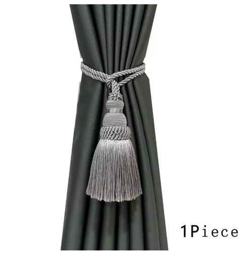 Pair tassel rope curtain - tassel,