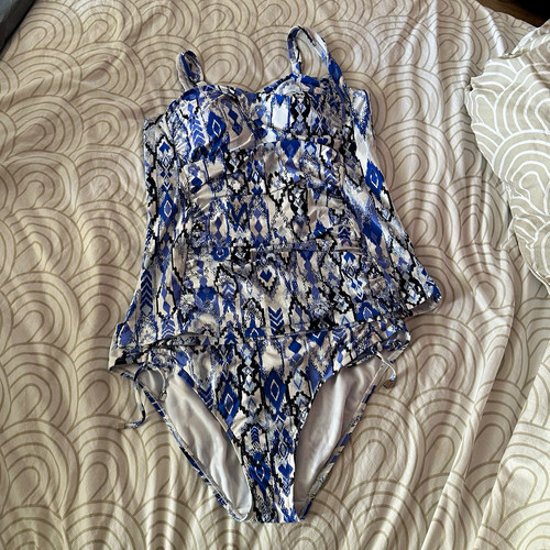 Marks spencer blue white - &,