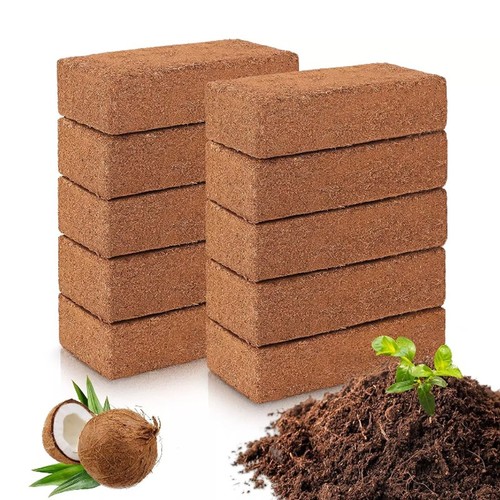 Compressed coconut coir - 10,