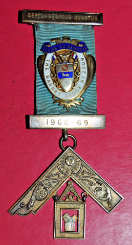 Masonic past master jewel - master's,