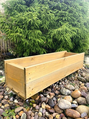 Garden plant pot boxes wooden - plant,