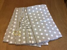 Polka Dot Camper Van Curtain Set GREY/WHITE, VW T25,Blackout/Magnets
