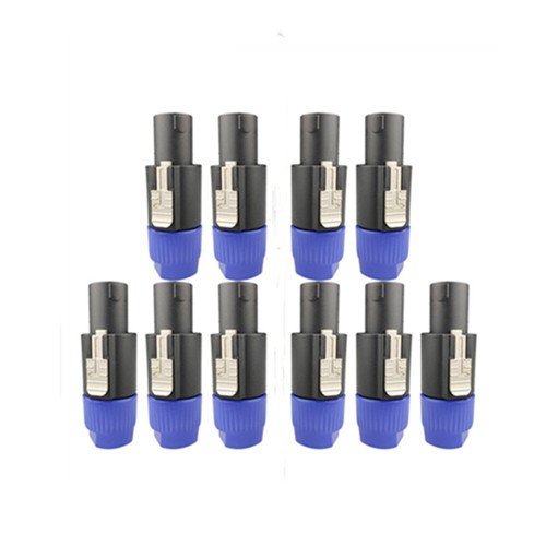 10pcs speakon male - speakon,
