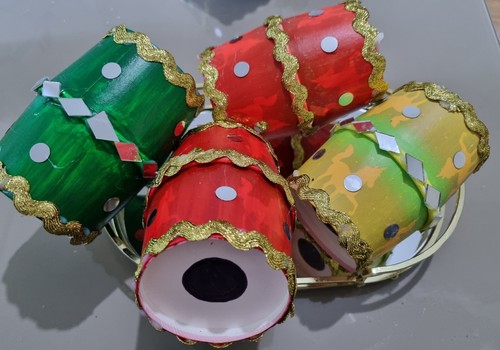 Handmade dholki decoration - handmade,