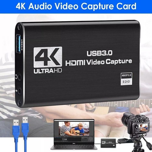 Audio video capture - 4k,