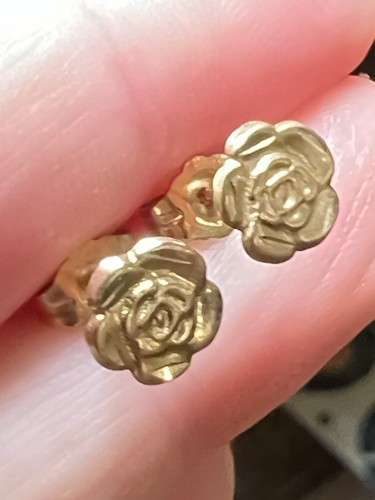 Vintage 14k solid - gold, rose