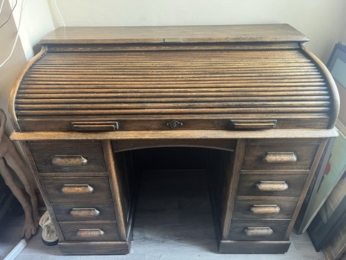 Antique 1914 harris lebus oak - 1914,
