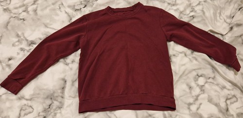 Burgundy school jumper - burgundy, age
