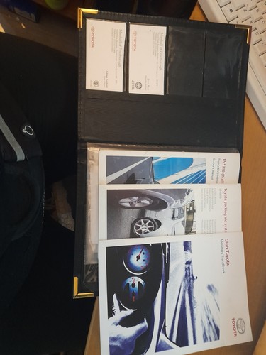 Genuine toyota manuals - genuine,