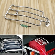 For Harley-Davidson Sportster XL883 1200 1985-2003 Solo Seat Luggage Rack Chrome