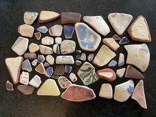 60 pieces of antique smooth