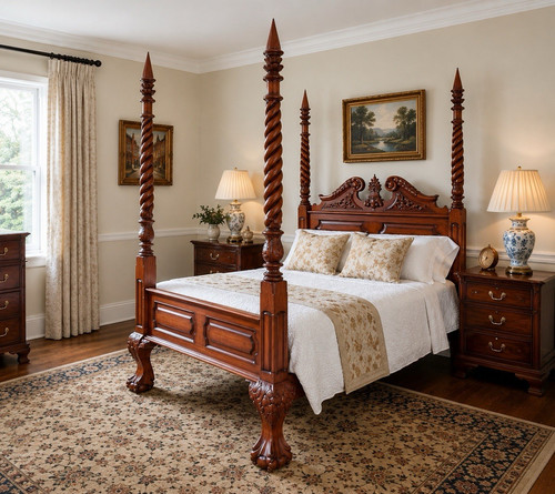 Vintage solid mahogany - vintage,