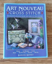 Art nouveau cross stitch - art,