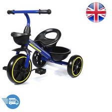 Interactive Blue Tricycle for