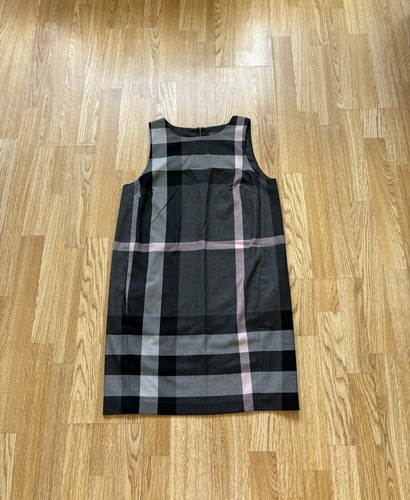 Next grey check shift - dress, uk