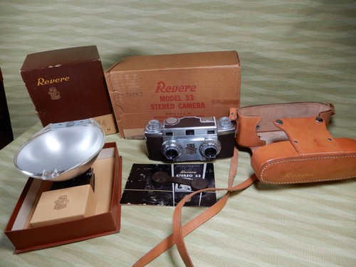 Revere stereo camera and - camera,