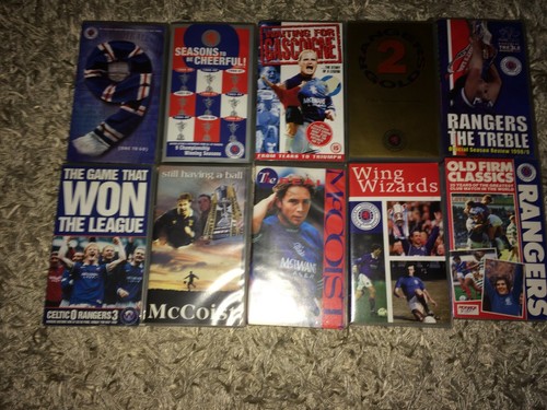 Official glasgow rangers vhs - rangers,