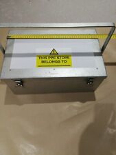 PPE Storage Aluminium Carry Case y Denley, Tool Box, Secure dust tight sealed 
