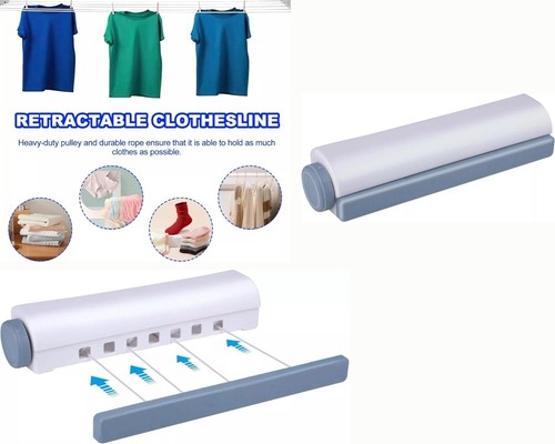 14m retractable washing line - retractable,