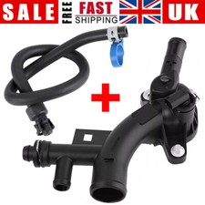 FOR VAUXHALL ASTRA 1.4 WATER OUTLET HOUSING SENSOR + HOSE PIPE 25193922 13251447