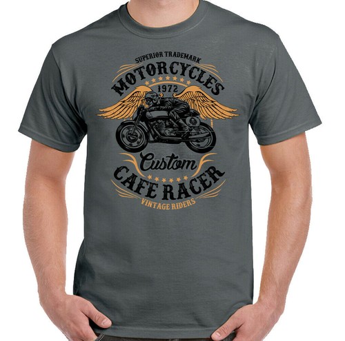 Cafe racer shirt mens biker - cafe, t-shirt