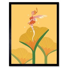 Fairies Yellow Flower Fairy