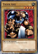 MIL1-EN031 Tiger Axe 1st edition Mint YuGiOh Card