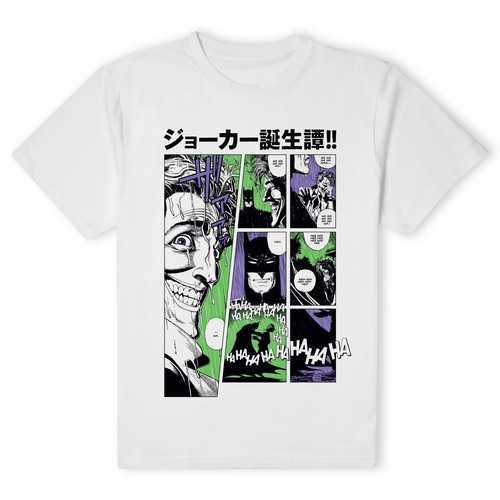 Joker white shirt adults - joker, t-shirt