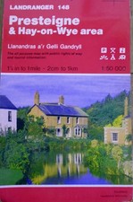 Landranger 148. Presteigne. OS