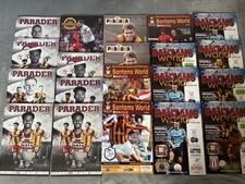 Selection of Bradford City Home Programmes  2004 - 2017 all in Mint Condition.