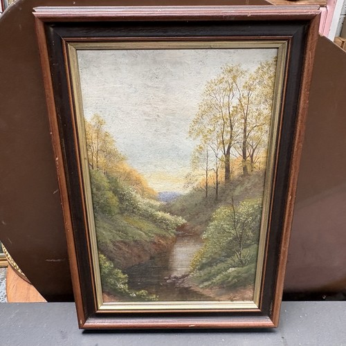 Antique victorian oil - antique, painting