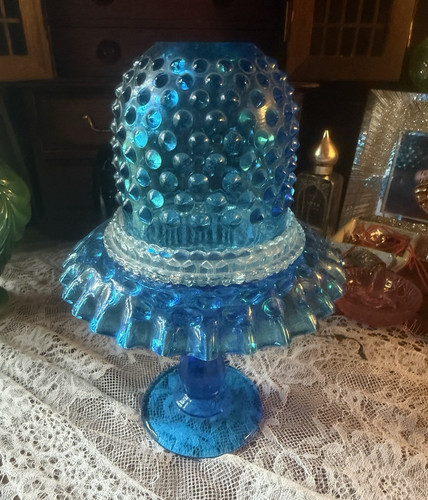 Fenton colonial blue 3pc - , fairy