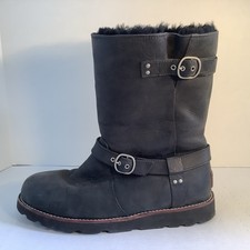 UGG Womens 10 Black Noira