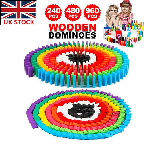 960pcs wooden coloured - 960pcs,