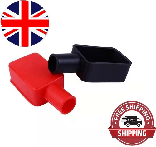 Battery terminal covers - 2x, for