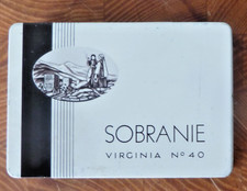Vintage Sobranie Virginia No 40 Tobacco  Tin