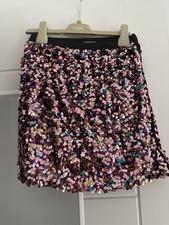 Next Girls Sequin rose pink