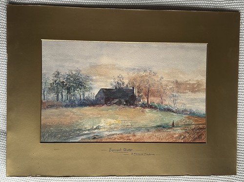 Florence meadows painting - s,
