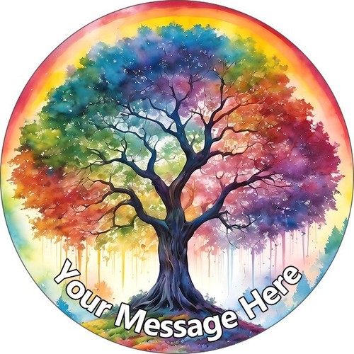 Rainbow tree life - rainbow,