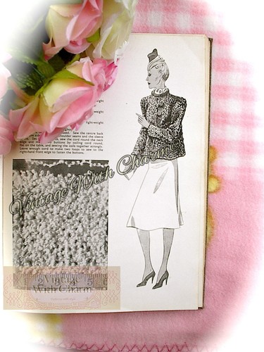 Vintage 1940 knitting - 1940's,
