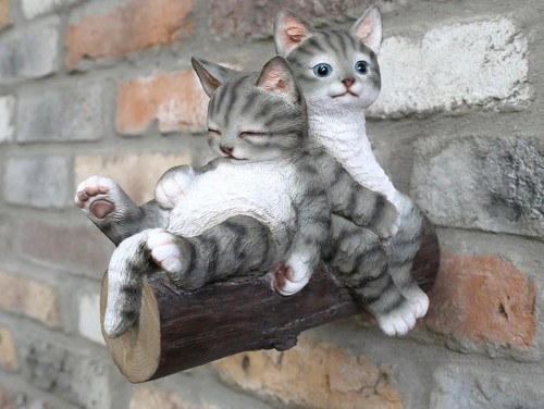 Cats branch ornament wall - branch,