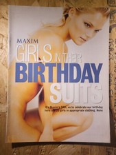Maxim Magazine Supplement (869) Girls in their Birthday Suits - Carmen Electra