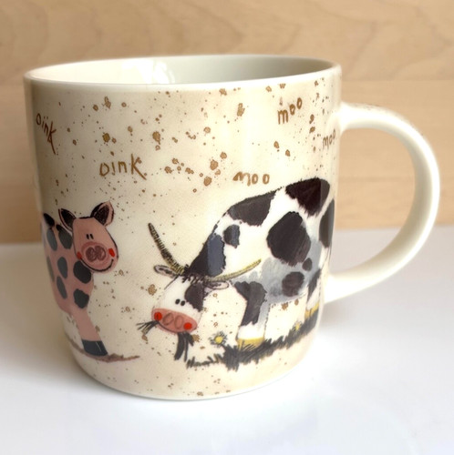 Queens alex clark farmyard cow - queens,