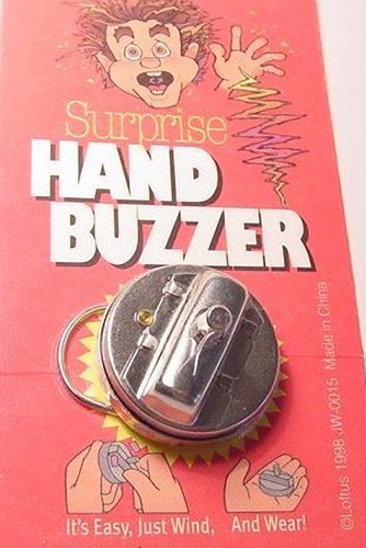 Shock shocking hand buzzer - shock,