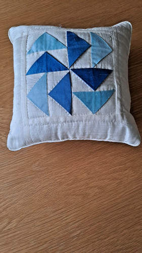 Small handmade patchwork - small,